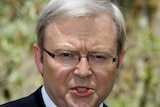 Mr Rudd says the spending will create 32, 000 more jobs.