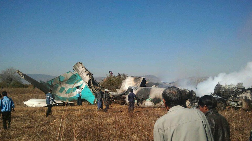 AN Burma Air Bagan crash