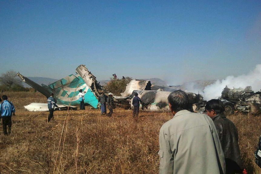 AN Burma Air Bagan crash