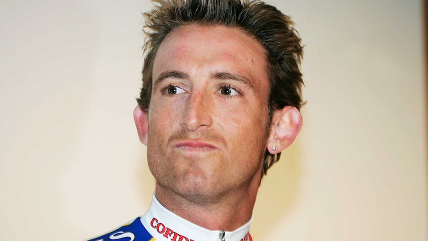 Australian cyclist Matthew White in 2005