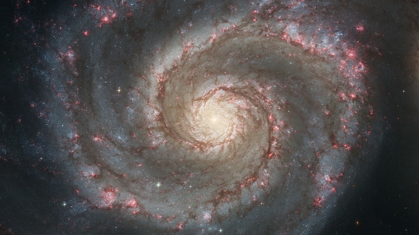 Artists impression of the Milky Way galaxy