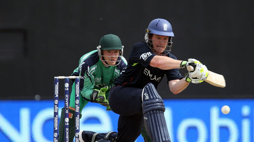 Number one ... Eoin Morgan and England topped the rankings (File photo, Clive Rose: Getty Images)