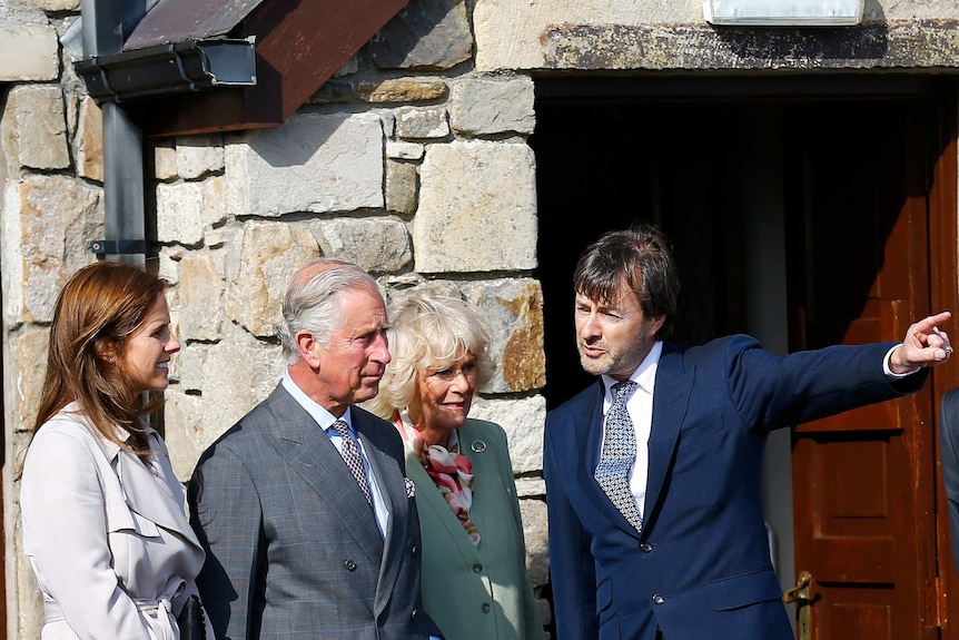 Prince Charles and Camilla visit Mullaghmore