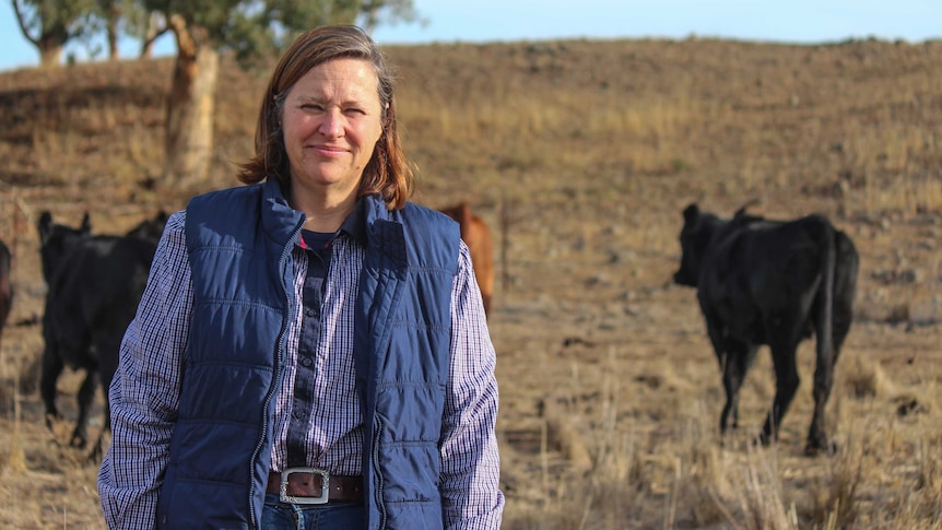 Founder of One Day Closer to Rain, Facebook page Cassandra McLaren on her farm.