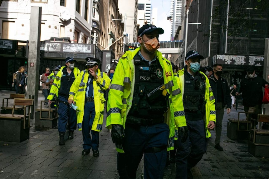 Police protest