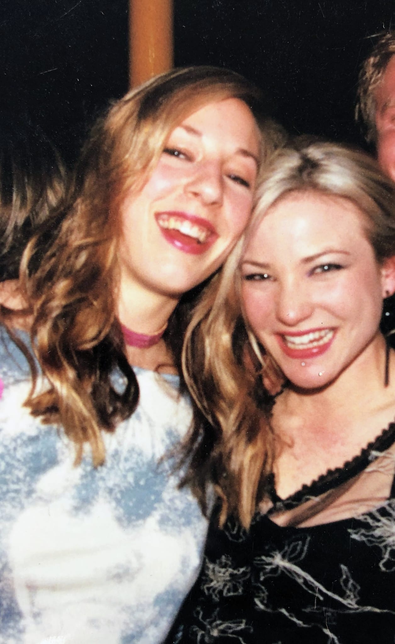 Tania and Ella in their younger years