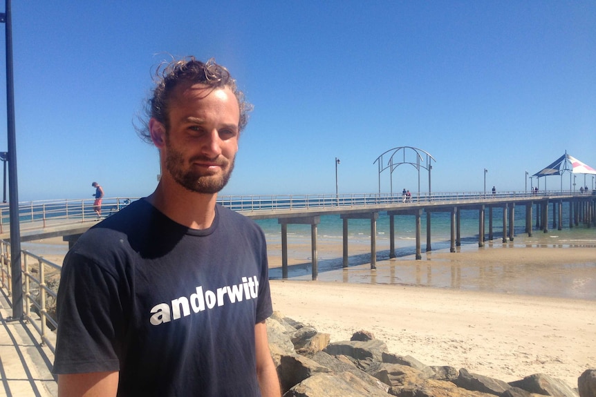 Luke Ashman has been awarded for trying to save a teenager who drowned at Petrel Cove in 2014.