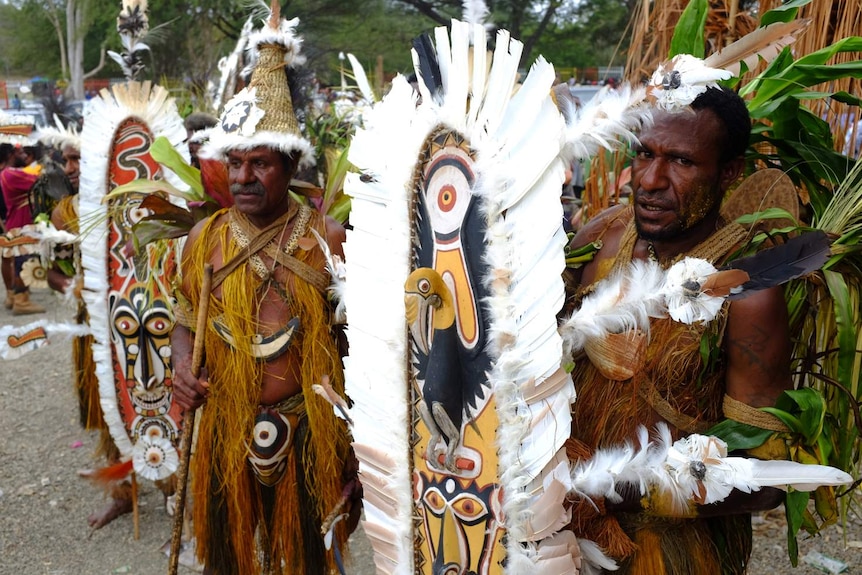 Warriors at the festival