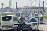 Indonesia traffic jam