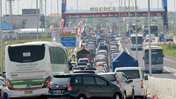 Indonesia traffic jam