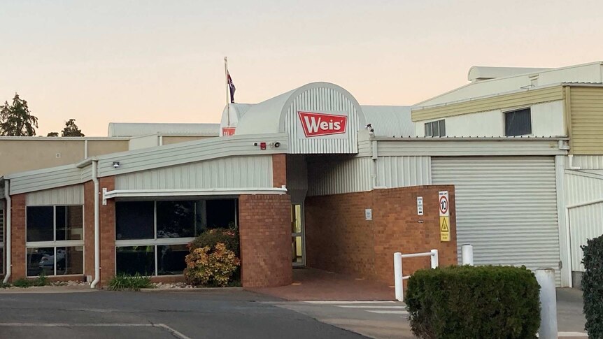 The outside of the Weis factory building in Toowoomba