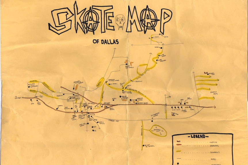 Skate map