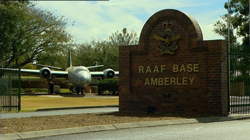 Most of the work was done at the Amberley air base, south-west of Brisbane.