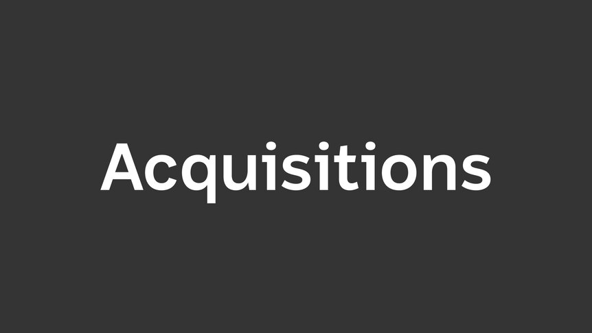 Click for more information on the ABC's acquisitions process