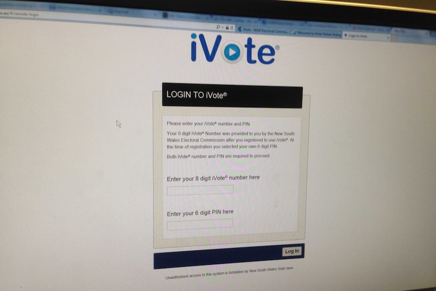 iVote website