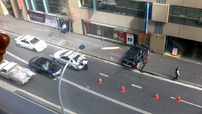 Sydney bank hit by ram raid