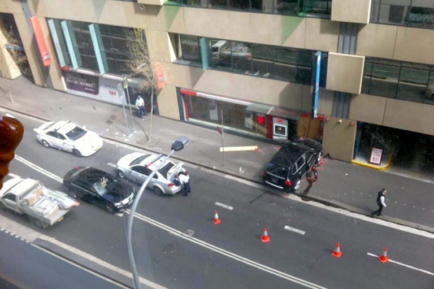 Sydney bank hit by ram raid