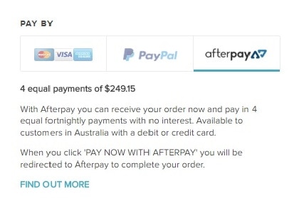 AfterPay screenshot