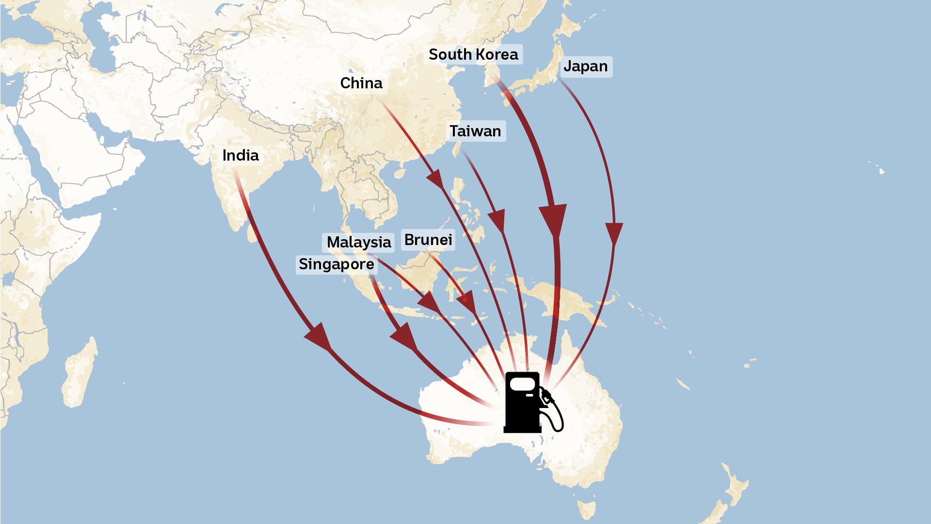 Australia facing 'crunch time' as oil shortages move up supply chain