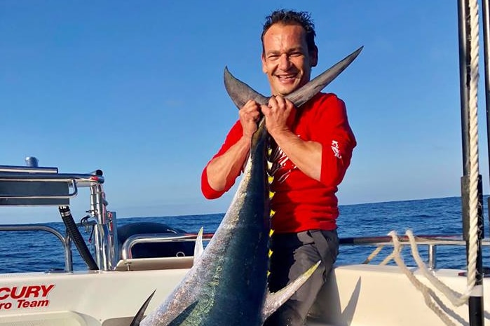 George Lirantzis, President of the Ulladulla Game Fishing Club