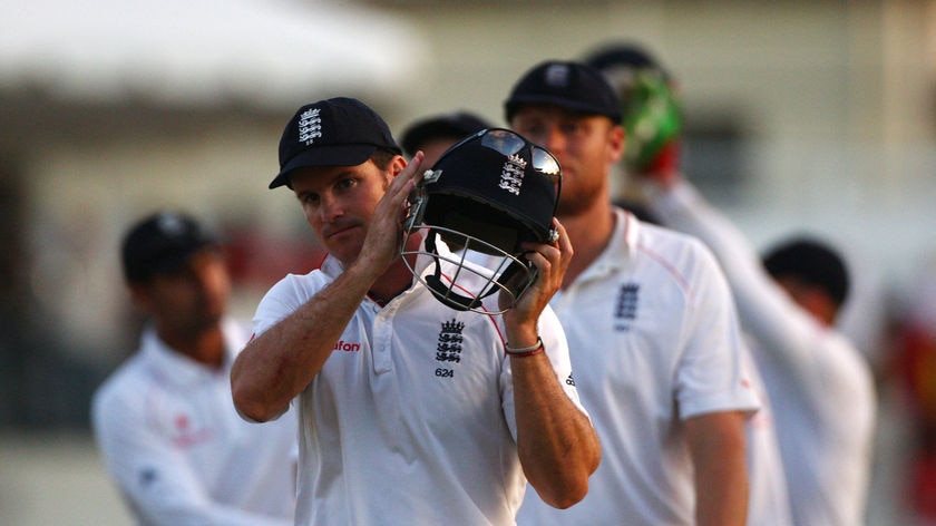 Hard to take: Andrew Strauss ponders what could have been on day five.