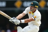 Shane Watson is caught out hooking