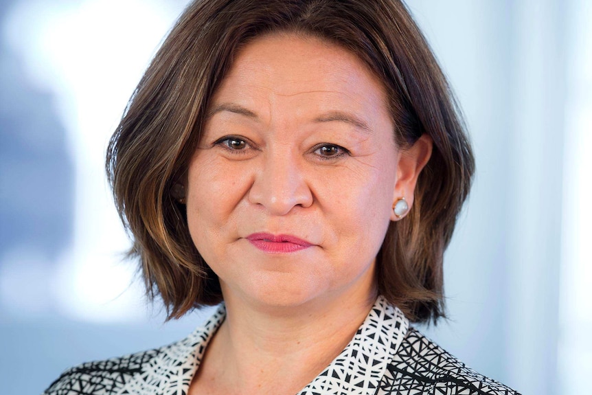 Smiling headshot of Michelle Guthrie.