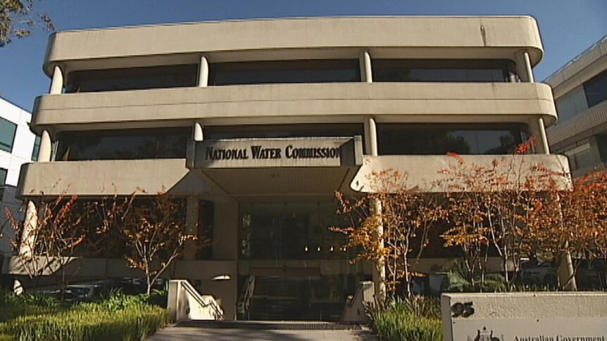 National Water Commission building on Northbourne Avenue in Canberra