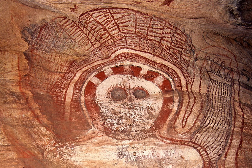 Wandgina rock art