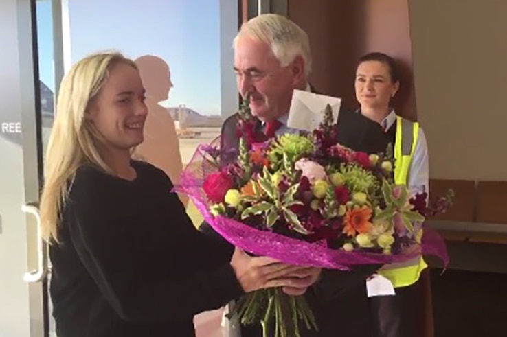 Alyssa Azar welcomed home at Toowoomba after Mount Everest climb