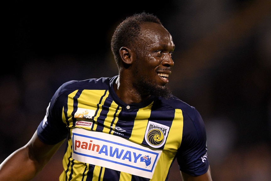 Usain Bolt of the Central Coast Mariners