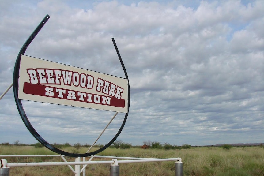 The entrance to Beefwood Park Station