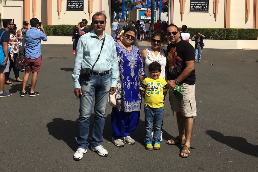 Prior to the pandemic, Gaurav's parents visited him and his family in Australia regularly.