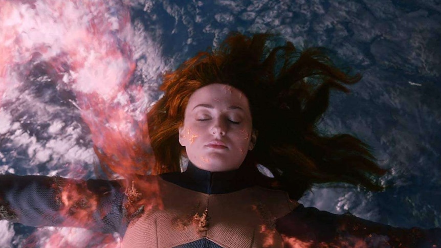 Sophie Turner lays back with her eyes closed