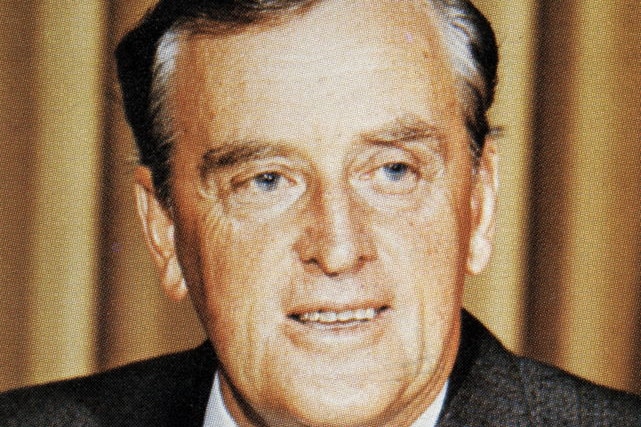 Undated colour file photo of former Qld premier Sir Joh Bjelke-Petersen KCMG.