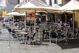 Cafes deserted: Kerry Nettle says the disruption caused by APEC is hurting businesses in Sydney's CBD (File photo).