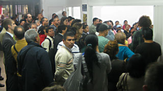 Spain evictions meeting