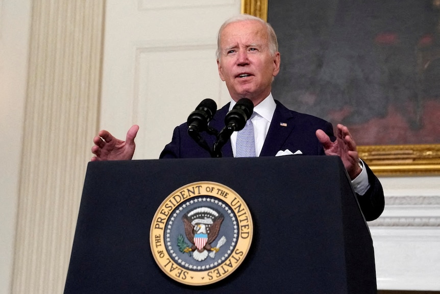 biden speaks on the inflation reduction act 2022