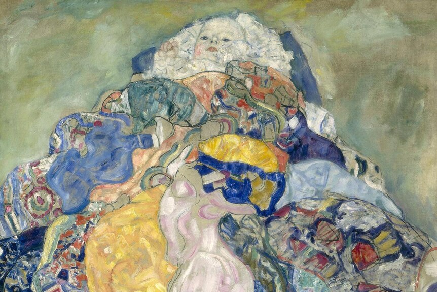 Klimt's Baby (Cradle) (1917-18)