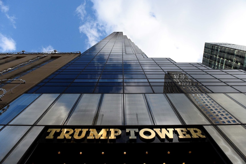 Facade of Trump Tower