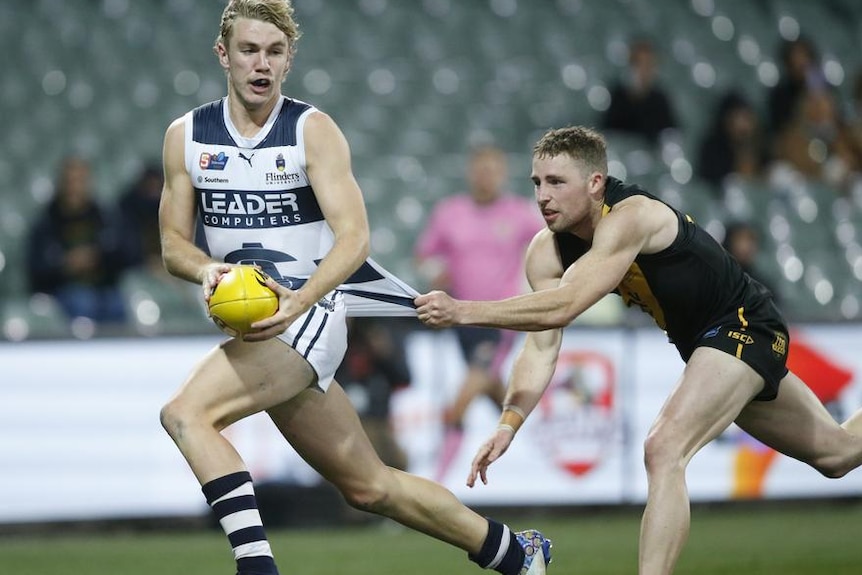 Jason Horne-Francis playing for South Adelaide