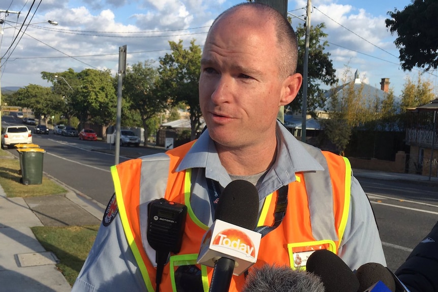 Paramedic Matt Davis said it was lucky no one-one died.