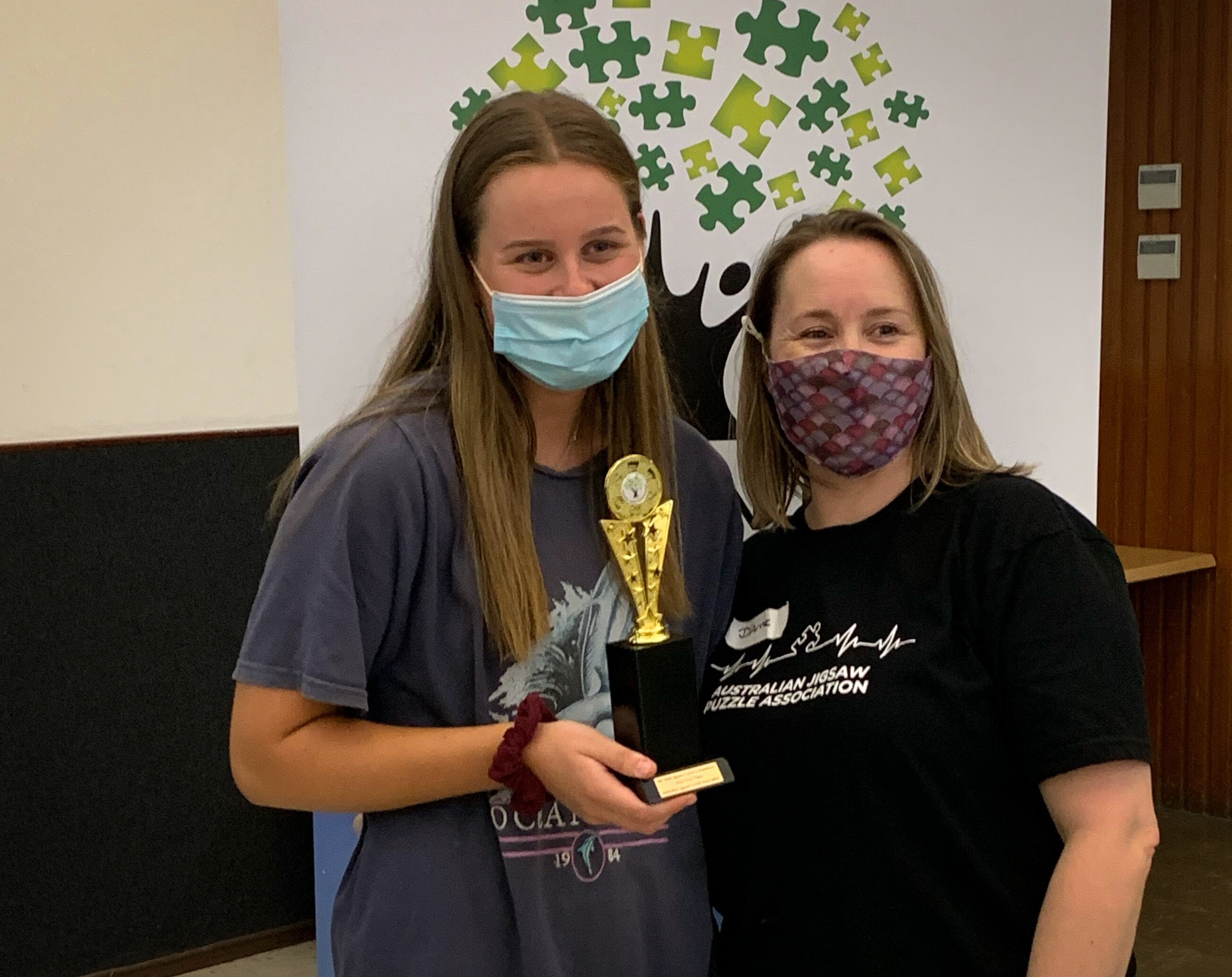 Australian Jigsaw Puzzle Association's WA winner Emma Telfer honed her