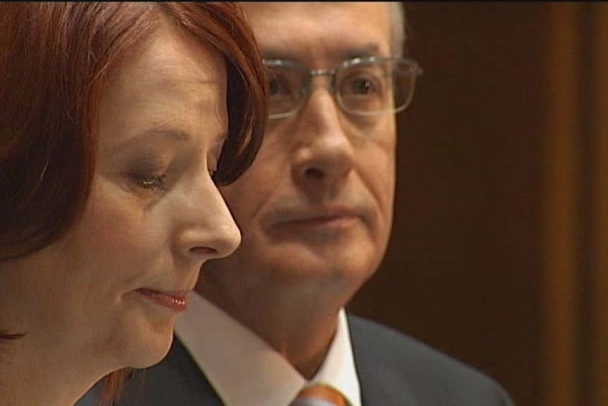 Julia Gillard and Wayne Swan (7.30 Report)