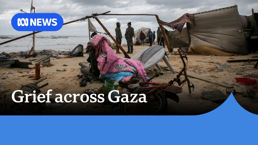 Wet weather causes grief for vulnerable Palestinians in Gaza - ABC News