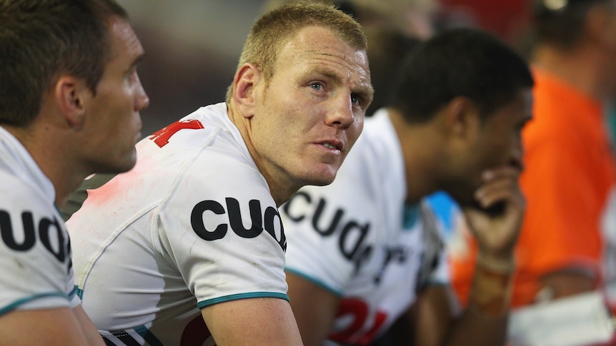 Always a professional ... Luke Lewis handled himself well during the week, Ivan Cleary says.