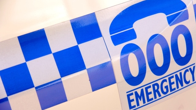 NSW police 000 logo on car generic