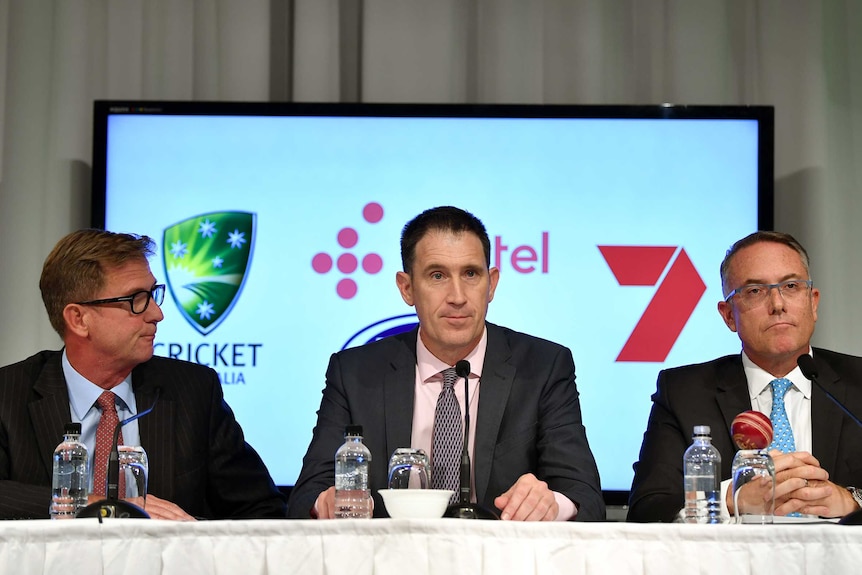 Tim Warner, James Sutherland and Patrick Delaney