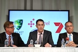 Tim Warner, James Sutherland and Patrick Delaney