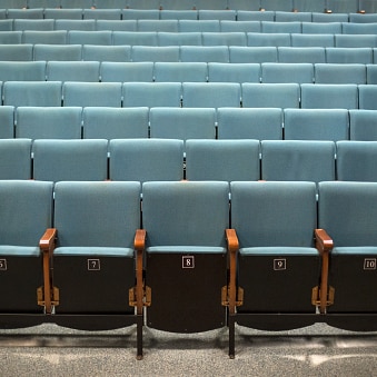 Empty cinema in Italy